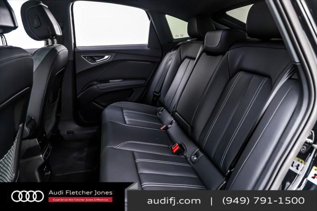 new 2025 Audi Q4 e-tron Sportback car, priced at $62,285