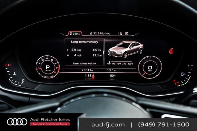 used 2018 Audi A4 car, priced at $18,894