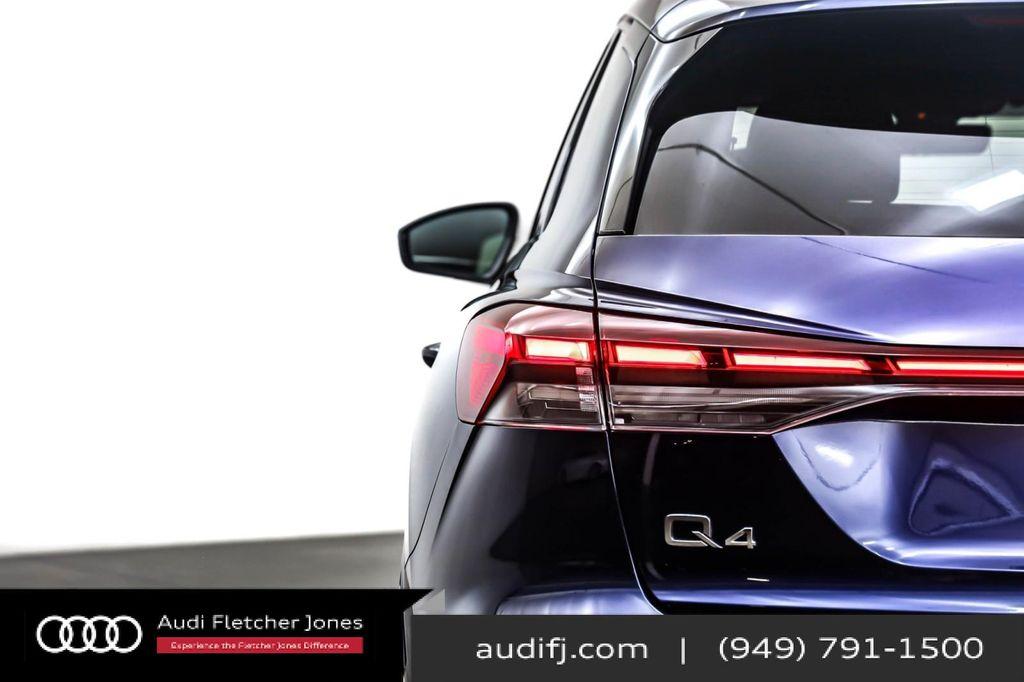 used 2024 Audi Q4 e-tron car, priced at $32,892