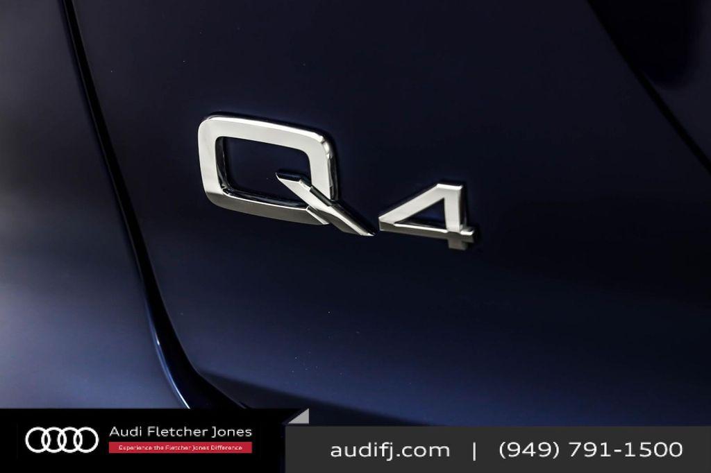 used 2024 Audi Q4 e-tron car, priced at $32,892