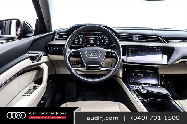 used 2024 Audi Q8 e-tron car, priced at $45,894
