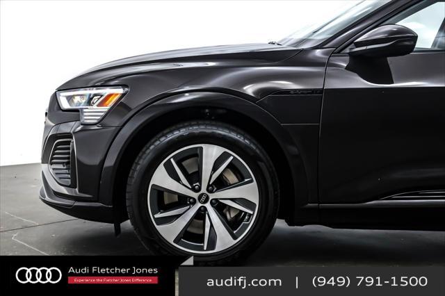 used 2024 Audi Q8 e-tron car, priced at $49,893