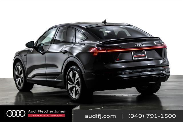 used 2024 Audi Q8 e-tron car, priced at $49,893