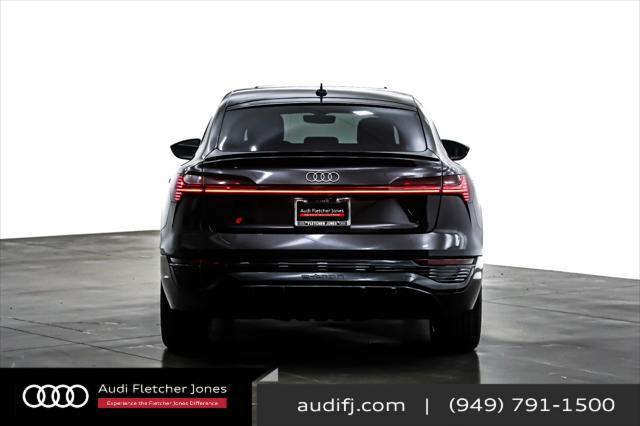 used 2024 Audi Q8 e-tron car, priced at $49,893