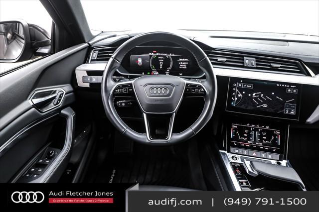 used 2024 Audi Q8 e-tron car, priced at $49,893