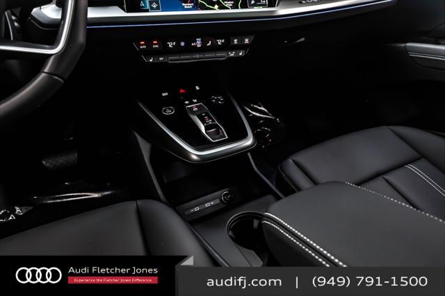 new 2025 Audi Q4 e-tron car, priced at $56,915