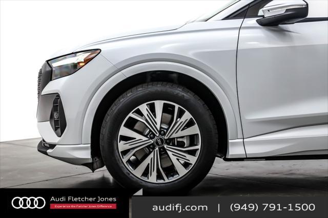 new 2025 Audi Q4 e-tron car, priced at $56,915