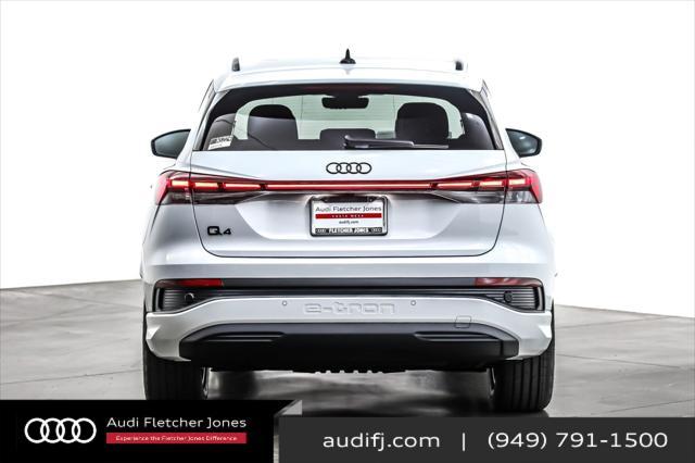 new 2025 Audi Q4 e-tron car, priced at $56,915