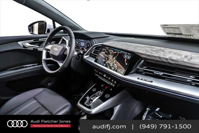 new 2025 Audi Q4 e-tron car, priced at $56,915