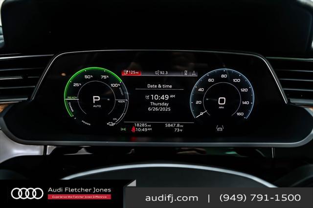used 2022 Audi e-tron car, priced at $32,894