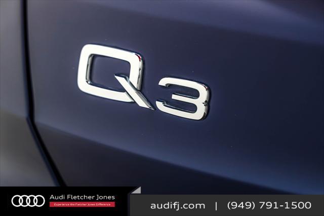used 2022 Audi Q3 car, priced at $27,893