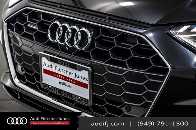 used 2024 Audi A4 car, priced at $33,893