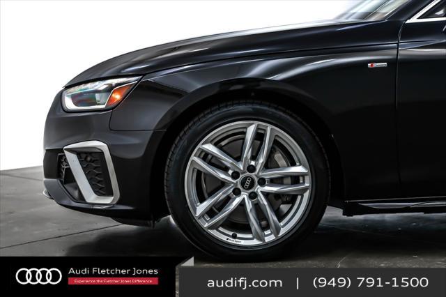 used 2024 Audi A4 car, priced at $33,893