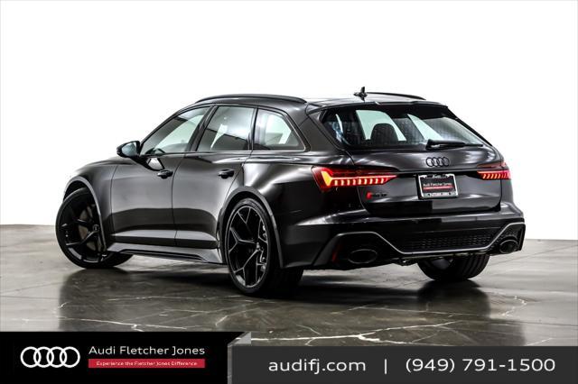 new 2025 Audi RS 6 Avant car, priced at $141,490