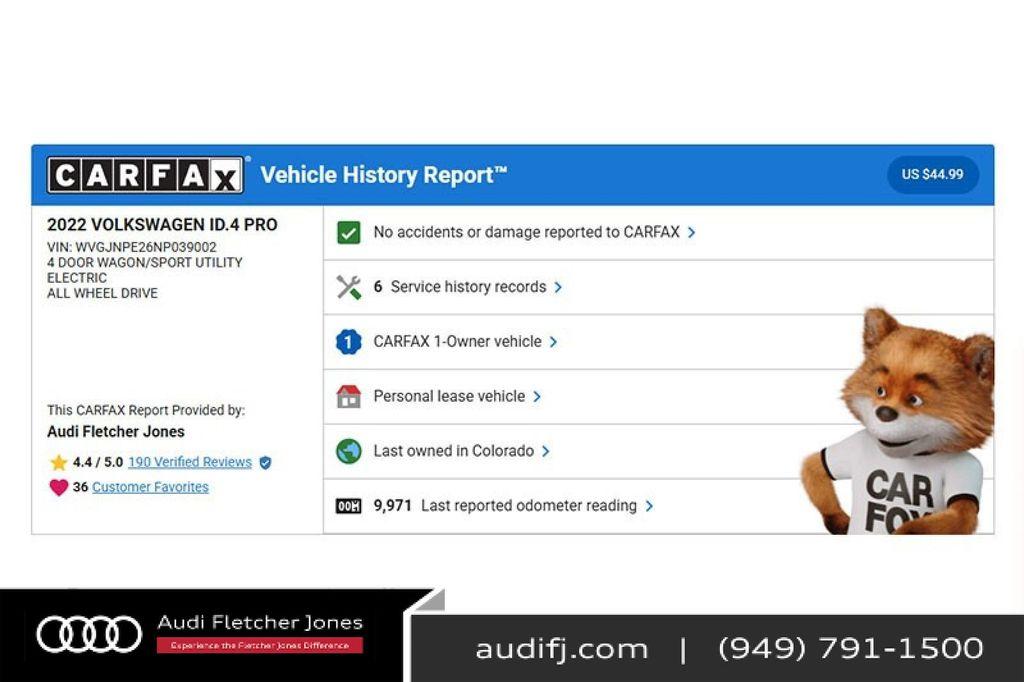 used 2022 Volkswagen ID.4 car, priced at $22,893