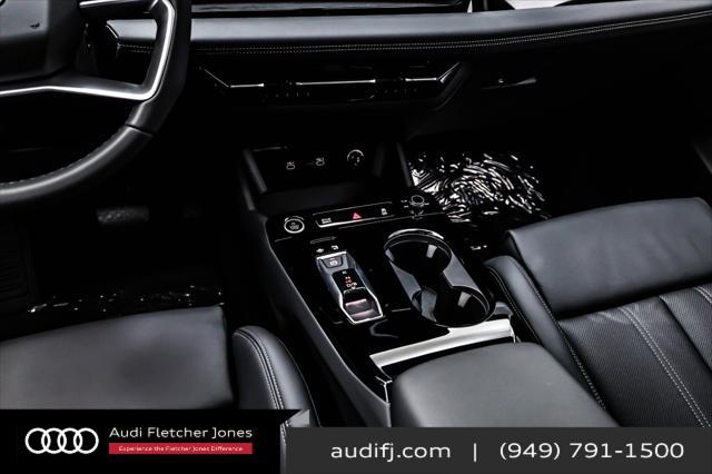 new 2025 Audi Q6 e-tron car, priced at $75,600