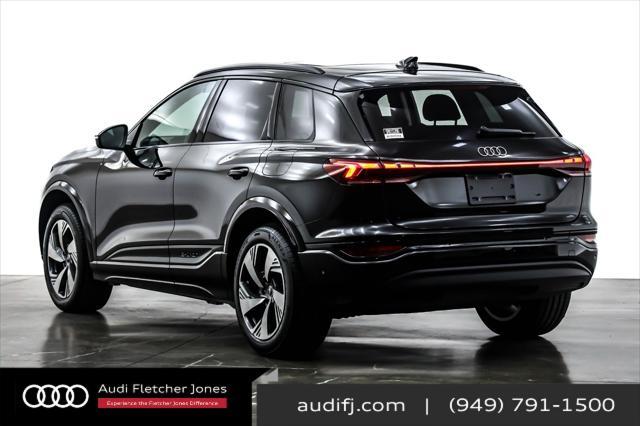 new 2025 Audi Q6 e-tron car, priced at $75,600