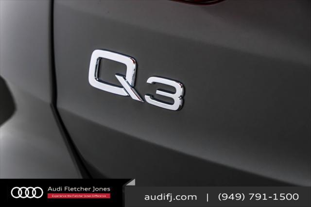 new 2024 Audi Q3 car, priced at $45,870