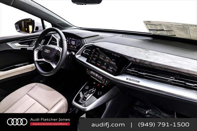 new 2025 Audi Q4 e-tron car, priced at $63,950