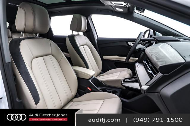 new 2025 Audi Q4 e-tron car, priced at $63,950
