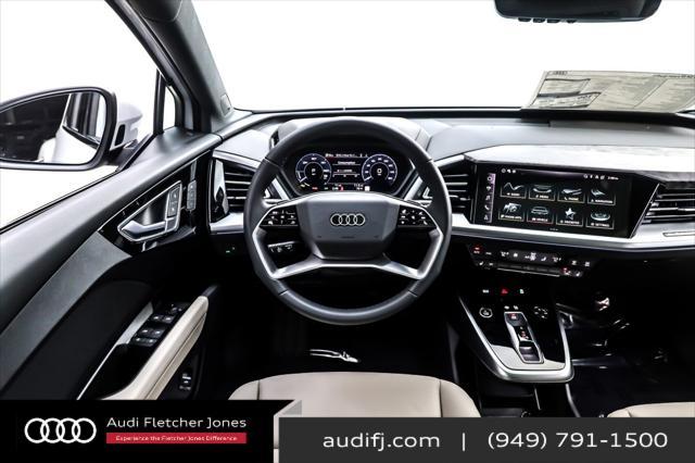 new 2025 Audi Q4 e-tron car, priced at $63,950