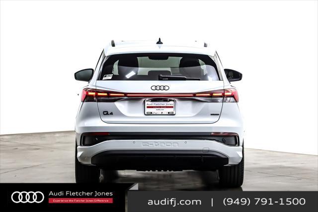 new 2025 Audi Q4 e-tron car, priced at $63,950