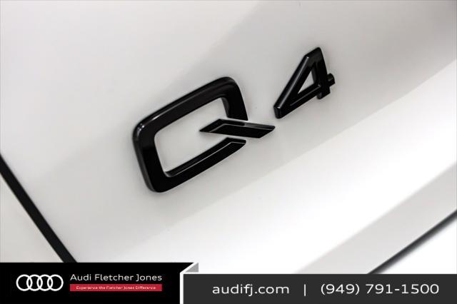 new 2025 Audi Q4 e-tron car, priced at $63,950