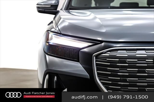 used 2023 Audi Q4 e-tron car, priced at $32,894