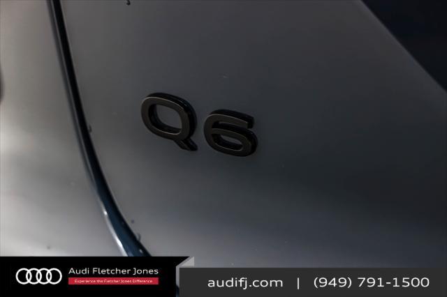new 2025 Audi Q6 e-tron car, priced at $72,635