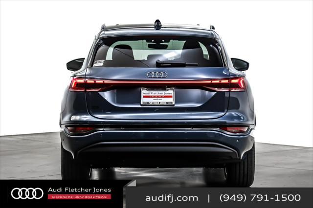 new 2025 Audi Q6 e-tron car, priced at $72,635