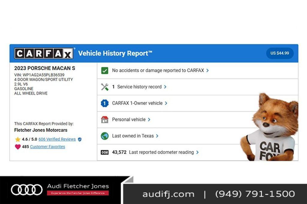 used 2023 Porsche Macan car, priced at $56,292