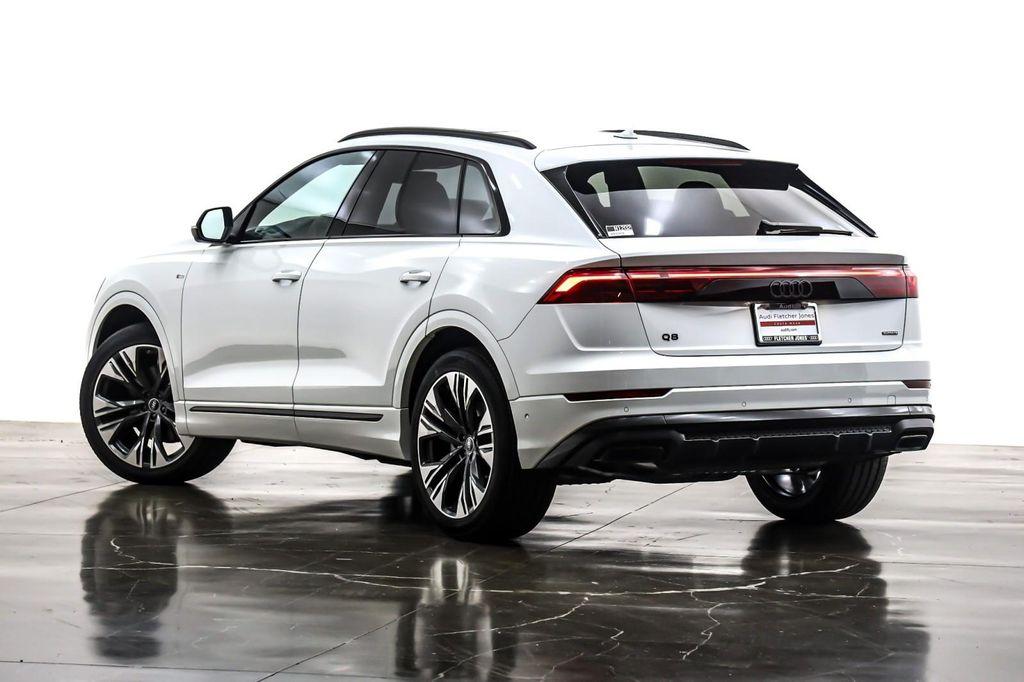 new 2025 Audi Q8 car, priced at $85,080