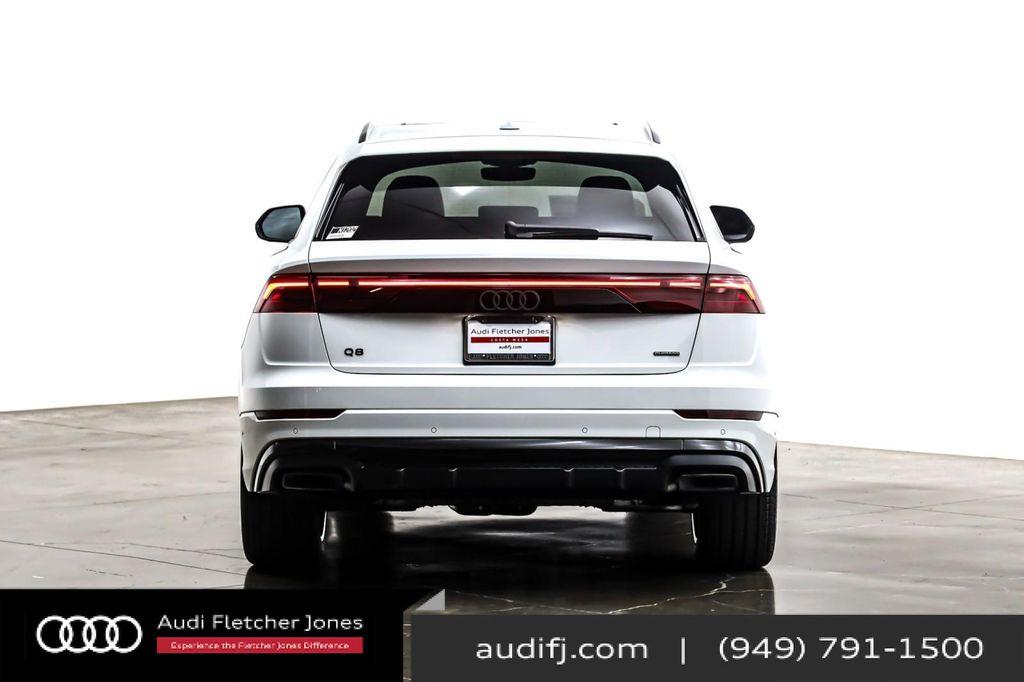 new 2025 Audi Q8 car, priced at $85,080