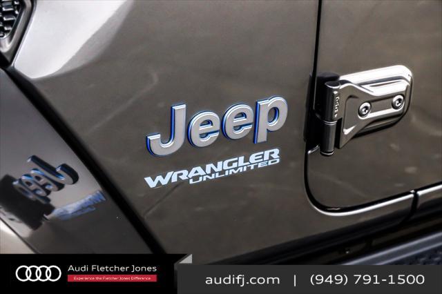 used 2022 Jeep Wrangler Unlimited 4xe car, priced at $36,894