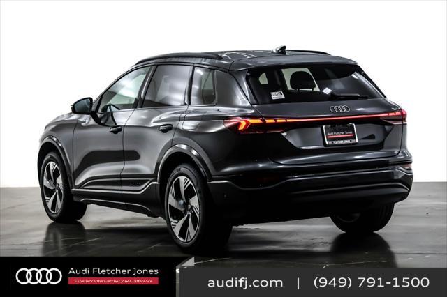 new 2025 Audi Q6 e-tron car, priced at $74,580