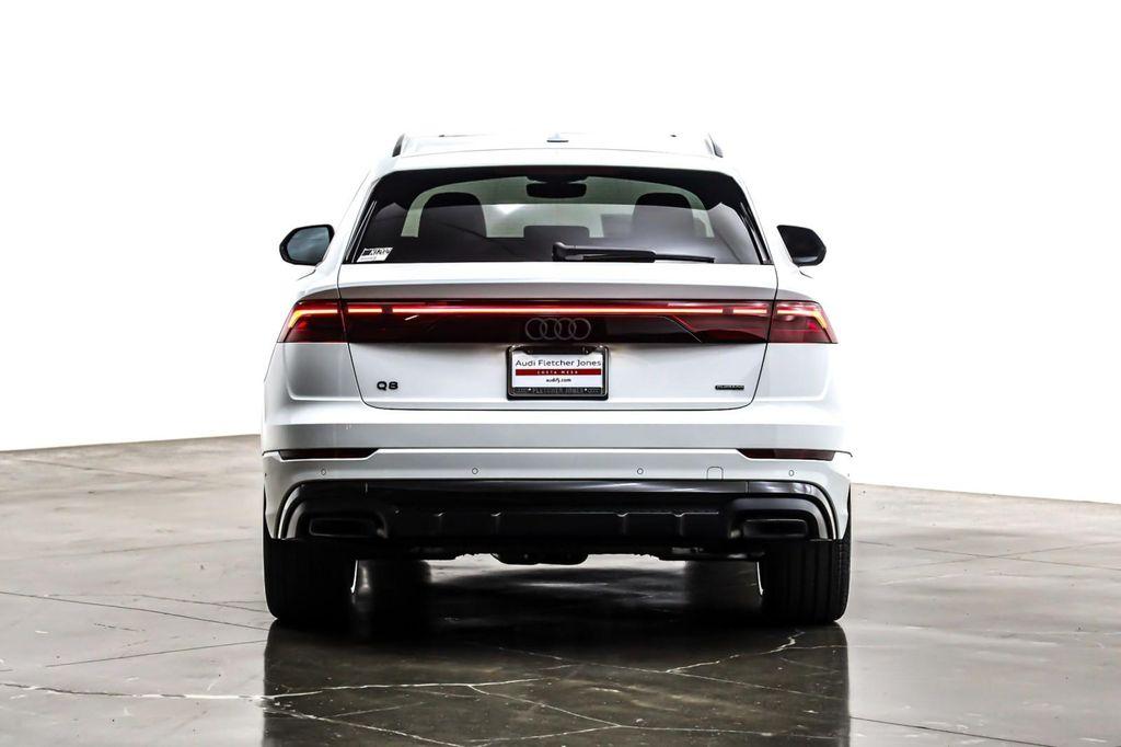 new 2025 Audi Q8 car, priced at $85,080