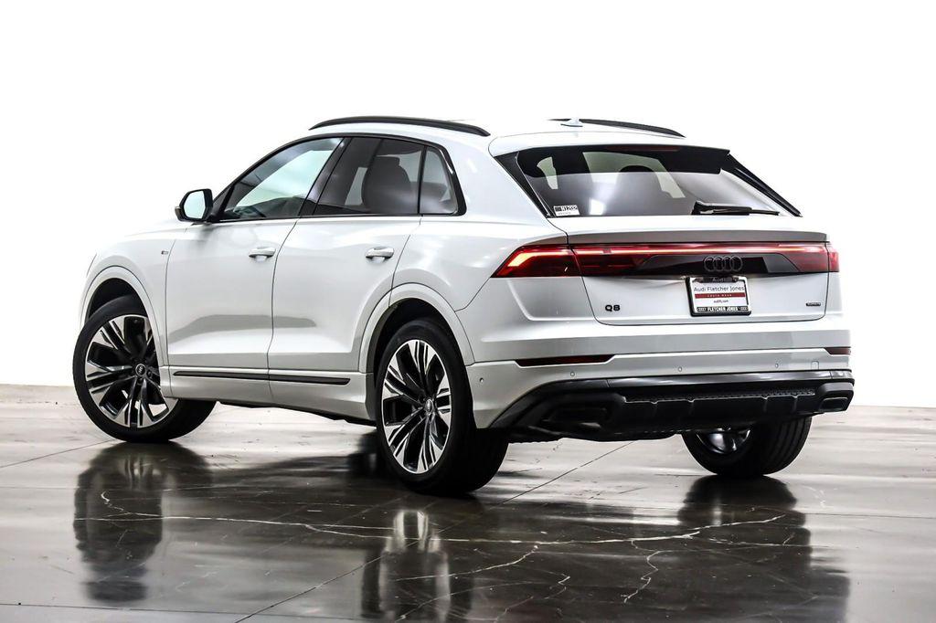 new 2025 Audi Q8 car, priced at $85,080