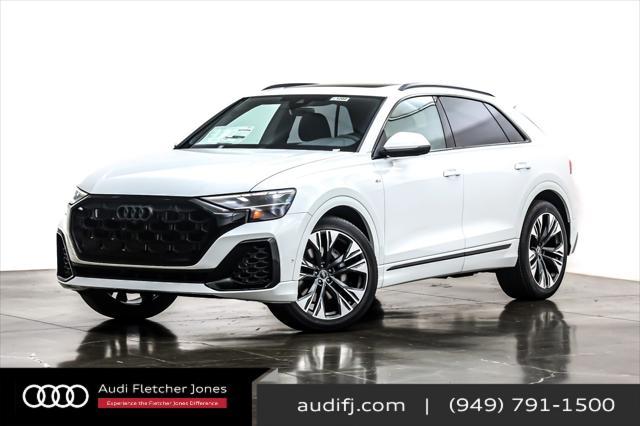 new 2025 Audi Q8 car, priced at $85,080