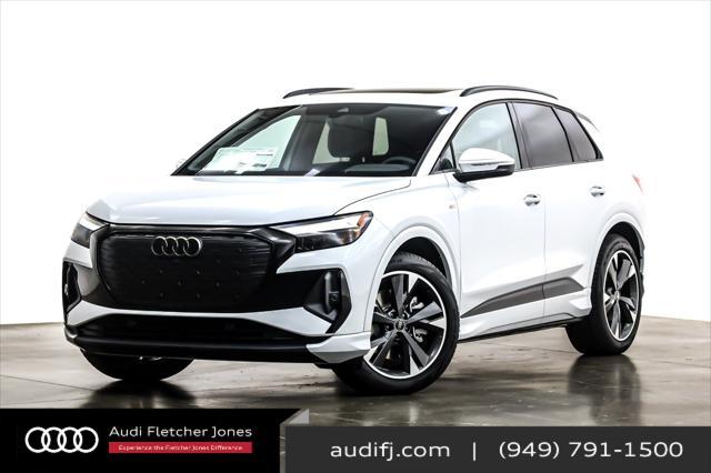 new 2025 Audi Q4 e-tron car, priced at $62,950