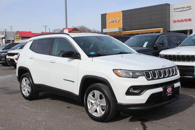 used 2022 Jeep Compass car, priced at $20,990