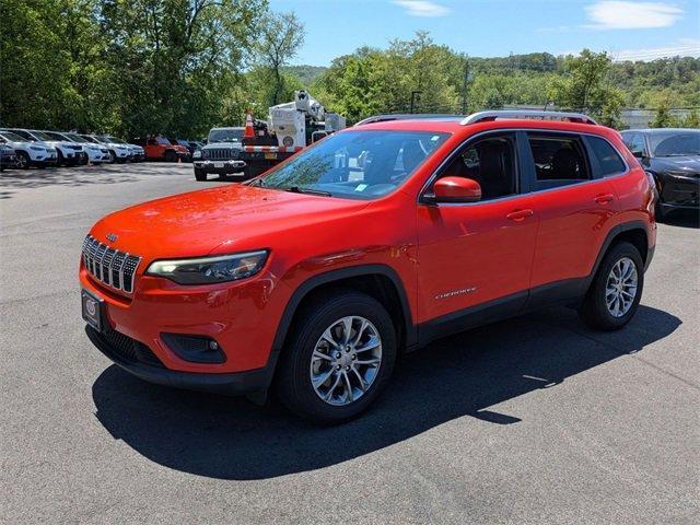 used 2021 Jeep Cherokee car, priced at $17,150