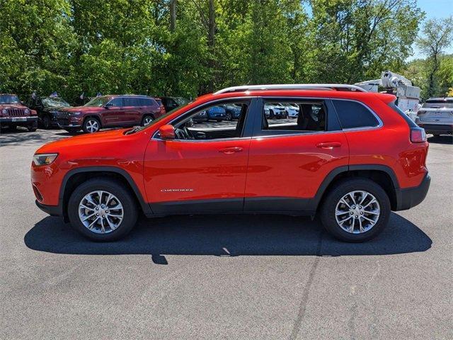 used 2021 Jeep Cherokee car, priced at $17,150