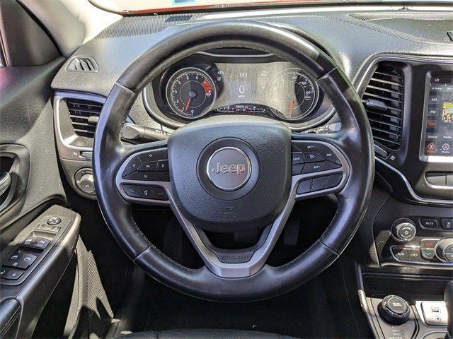 used 2021 Jeep Cherokee car, priced at $17,150