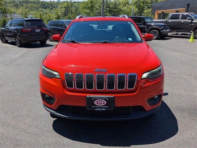 used 2021 Jeep Cherokee car, priced at $17,150