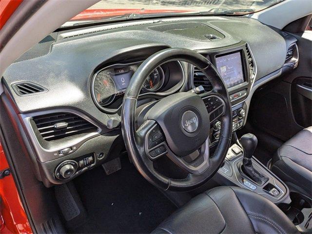 used 2021 Jeep Cherokee car, priced at $17,150