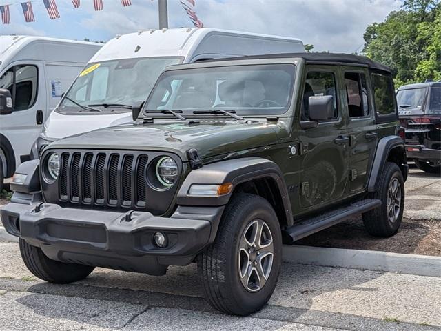 used 2021 Jeep Wrangler Unlimited car, priced at $31,750