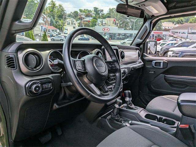 used 2021 Jeep Wrangler Unlimited car, priced at $31,750