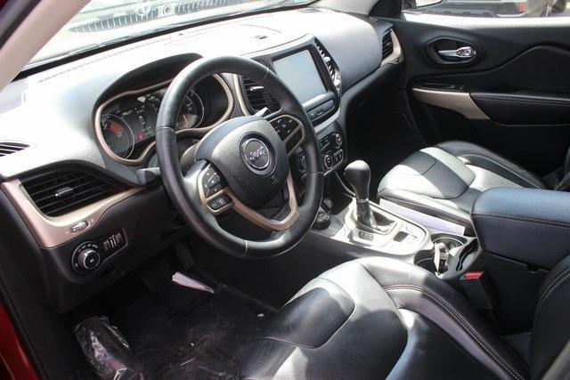 used 2017 Jeep Cherokee car, priced at $13,500