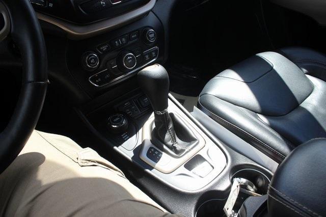 used 2017 Jeep Cherokee car, priced at $13,500