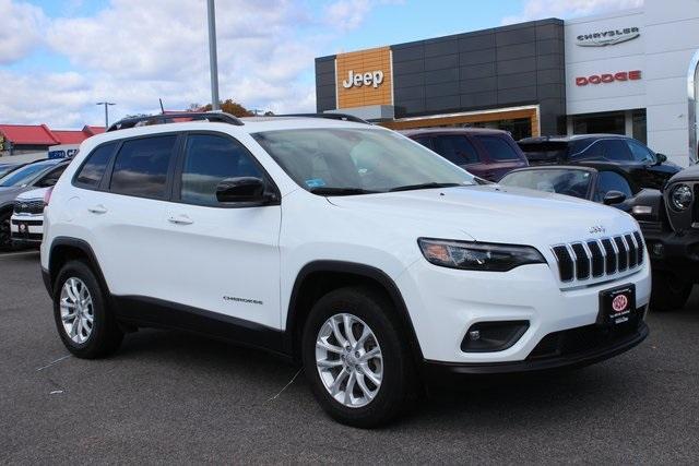 used 2022 Jeep Cherokee car, priced at $23,550
